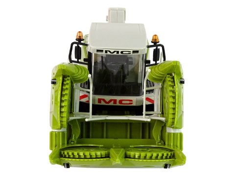 Zielony Kombajn Ruchome Części Duży Heder do Kukurydzy MC 7166 LEAN Toys Zielony Kombajn Ruchome Części Duży Heder do Kukurydzy MC 7166 LEAN Toys