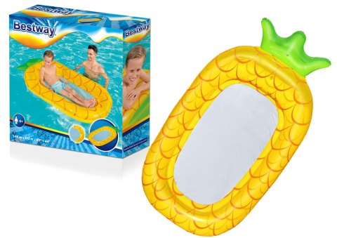 Dmuchany Materac z Siatką Ananas 186 x 112 cm Bestway 43644 Bestway Dmuchany Materac z Siatką Ananas 186 x 112 cm Bestway 43644 Bestway