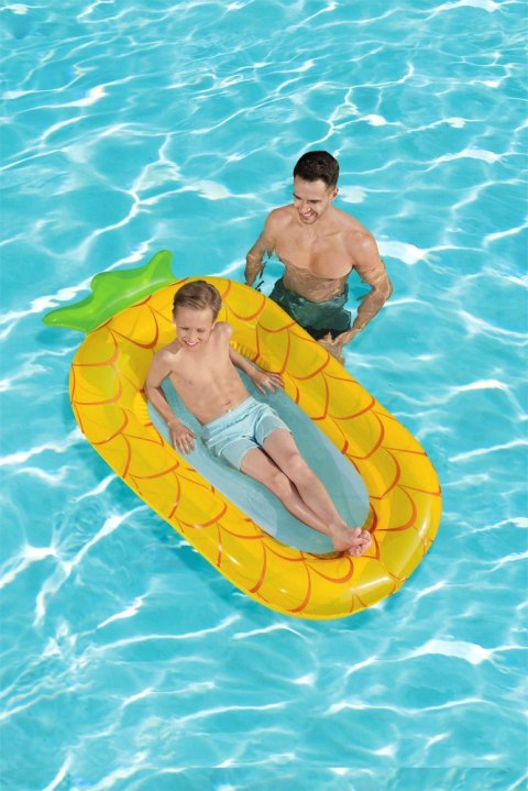 Dmuchany Materac z Siatką Ananas 186 x 112 cm Bestway 43644 Bestway Dmuchany Materac z Siatką Ananas 186 x 112 cm Bestway 43644 Bestway