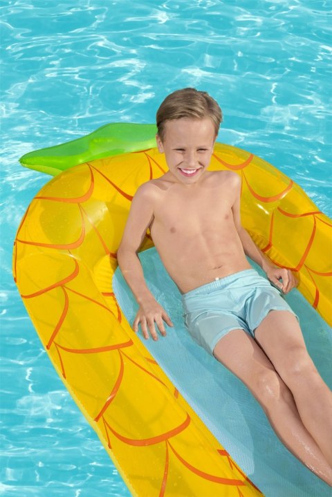 Dmuchany Materac z Siatką Ananas 186 x 112 cm Bestway 43644 Bestway Dmuchany Materac z Siatką Ananas 186 x 112 cm Bestway 43644 Bestway