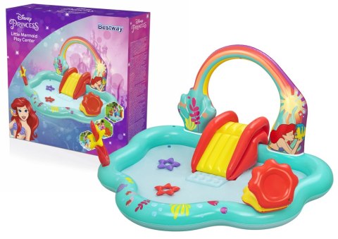 Dmuchany Plac Zabaw Mała Syrenka 221 x 193 x 117 cm Bestway 91097 Bestway Dmuchany Plac Zabaw Mała Syrenka 221 x 193 x 117 cm Bestway 91097 Bestway