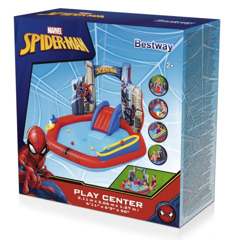 Dmuchany Plac Zabaw Spider Man 211 x 206 x 127 cm Bestway 98793 Bestway Dmuchany Plac Zabaw Spider Man 211 x 206 x 127 cm Bestway 98793 Bestway