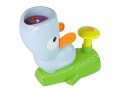 Gra Zręcznościowa Złap Frisbee Latające Dyski Katapulta Niebieska LEAN Toys