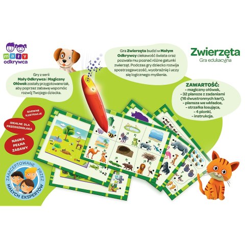 Gra dla dzieci Zwierzęta Magiczny ołówek Trefl 02111 Trefl Gry Gra dla dzieci Zwierzęta Magiczny ołówek Trefl 02111 Trefl Gry