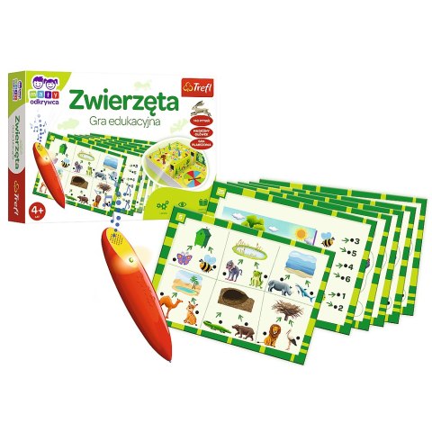 Gra dla dzieci Zwierzęta Magiczny ołówek Trefl 02111 Trefl Gry Gra dla dzieci Zwierzęta Magiczny ołówek Trefl 02111 Trefl Gry