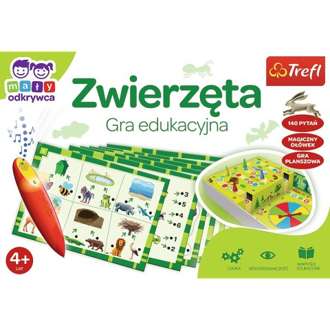 Gra dla dzieci Zwierzęta Magiczny ołówek Trefl 02111 Trefl Gry Gra dla dzieci Zwierzęta Magiczny ołówek Trefl 02111 Trefl Gry