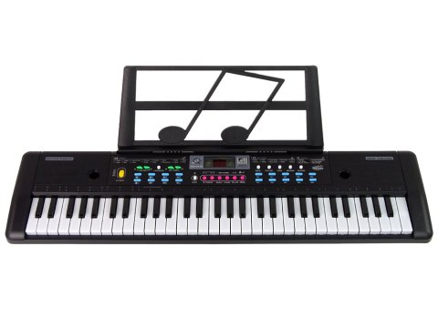 Keyboard MQ-6112 Mikrofon Uchwyt Na Nuty 61 Klawiszy LEAN Toys Keyboard MQ-6112 Mikrofon Uchwyt Na Nuty 61 Klawiszy LEAN Toys
