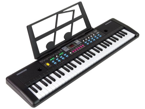 Keyboard MQ-6112 Mikrofon Uchwyt Na Nuty 61 Klawiszy LEAN Toys Keyboard MQ-6112 Mikrofon Uchwyt Na Nuty 61 Klawiszy LEAN Toys
