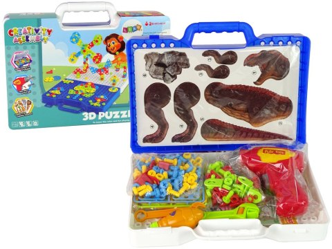 Klocki Konstrukcyjne 3D DIY Dinozaury LEAN Toys Klocki Konstrukcyjne 3D DIY Dinozaury LEAN Toys