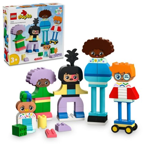 Klocki LEGO DUPLO TOWN Ludziki Z Emocjami 71 Elementów 10423 LEGO Klocki LEGO DUPLO TOWN Ludziki Z Emocjami 71 Elementów 10423 LEGO