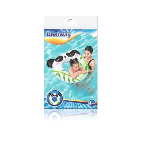 Koło Do Pływania Panda 76 x 85 cm Bestway 36351 Bestway Koło Do Pływania Panda 76 x 85 cm Bestway 36351 Bestway