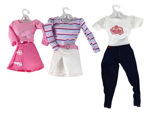 Lalka Dla Dzieci Długie Włosy Walizka Ubrania LEAN Toys Lalka Dla Dzieci Długie Włosy Walizka Ubrania LEAN Toys