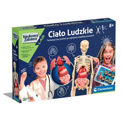 Naukowa Zabawa Ciało Ludzkie Clementoni 60249 Clementoni Naukowa Zabawa Ciało Ludzkie Clementoni 60249 Clementoni