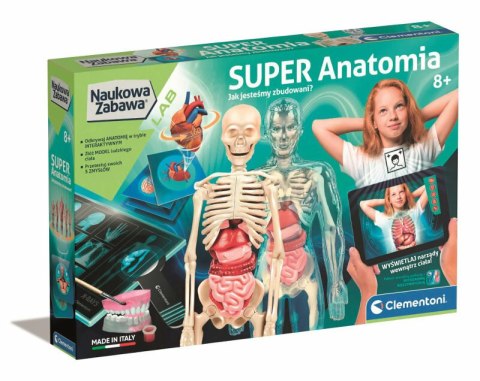 Naukowa Zabawa Super Anatomia Clementoni 50919 Clementoni
