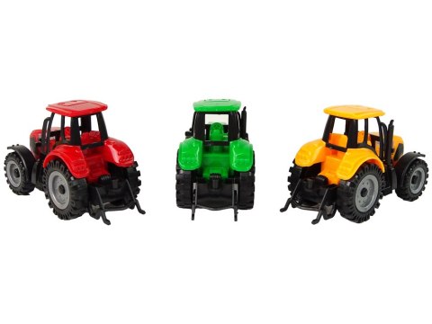 Pojazd Rolniczy Traktor Farma Duże Koła 3 Kolory LEAN TOYS Pojazd Rolniczy Traktor Farma Duże Koła 3 Kolory LEAN TOYS