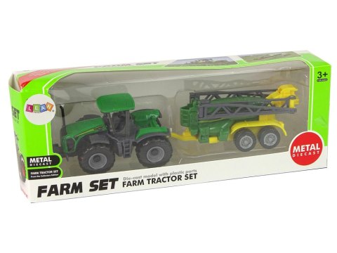 Pojazd Rolniczy Traktor Z Opryskiwaczem Zielony LEAN Toys Pojazd Rolniczy Traktor Z Opryskiwaczem Zielony LEAN Toys