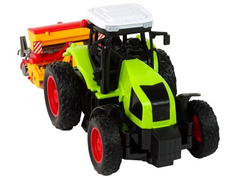 Pojazd Rolniczy Traktor Z Prasą R/C 1:16 Zielony LEAN Toys Pojazd Rolniczy Traktor Z Prasą R/C 1:16 Zielony LEAN Toys