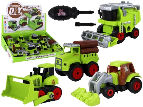Pojazdy Rolnicze Do Skręcania i Demontażu DIY LEAN TOYS Pojazdy Rolnicze Do Skręcania i Demontażu DIY LEAN TOYS