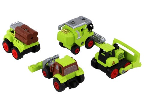 Pojazdy Rolnicze Do Skręcania i Demontażu DIY LEAN TOYS Pojazdy Rolnicze Do Skręcania i Demontażu DIY LEAN TOYS