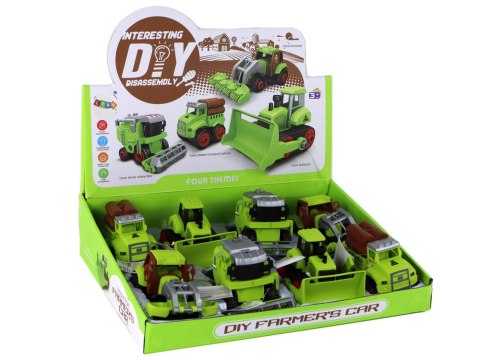 Pojazdy Rolnicze Do Skręcania i Demontażu DIY LEAN TOYS Pojazdy Rolnicze Do Skręcania i Demontażu DIY LEAN TOYS