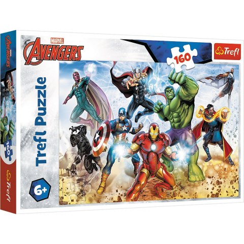 Puzzle - 160 - Gotowi by ratować świat - Disney Marvel The Avengers 15368 Trefl Puzzle