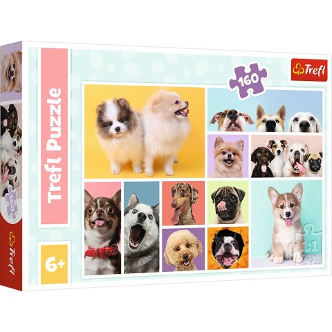 Puzzle - 160 - Psia przyjaźń - Trefl 15412 Trefl Puzzle Puzzle - 160 - Psia przyjaźń - Trefl 15412 Trefl Puzzle
