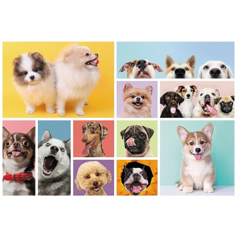 Puzzle - 160 - Psia przyjaźń - Trefl 15412 Trefl Puzzle Puzzle - 160 - Psia przyjaźń - Trefl 15412 Trefl Puzzle