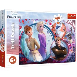 Puzzle - 160 - Siostrzana przygoda - Disney Frozen Trefl 15374 Trefl Puzzle