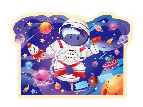 Puzzle w Tubie Kosmos 28 Elementów LEAN Toys Puzzle w Tubie Kosmos 28 Elementów LEAN Toys