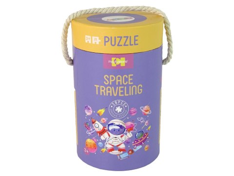 Puzzle w Tubie Kosmos 28 Elementów LEAN Toys Puzzle w Tubie Kosmos 28 Elementów LEAN Toys