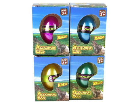 Rosnące Jajo Aligatora Krokodyla 6cm LEAN TOYS Rosnące Jajo Aligatora Krokodyla 6cm LEAN TOYS