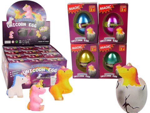 Rosnące W Wodzie Jajo Jednorożca 6cm 4 Kolory LEAN TOYS Rosnące W Wodzie Jajo Jednorożca 6cm 4 Kolory LEAN TOYS