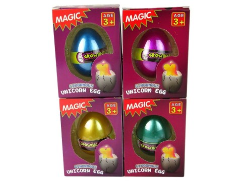 Rosnące W Wodzie Jajo Jednorożca 6cm 4 Kolory LEAN TOYS Rosnące W Wodzie Jajo Jednorożca 6cm 4 Kolory LEAN TOYS