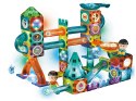 Świecąca Zjeżdżalnia Dla Kulek Klocki Magnetyczne W Pudełku 150 Elementów LEAN Toys