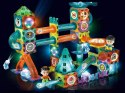 Świecąca Zjeżdżalnia Dla Kulek Klocki Magnetyczne W Pudełku 150 Elementów LEAN Toys