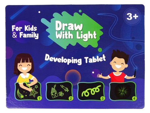 Tablica Świetlna Do Szkicowania Długopis LEAN TOYS Tablica Świetlna Do Szkicowania Długopis LEAN TOYS