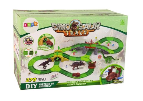 Tor Dla Dinozaurów 270 Elementów Akcesoria LEAN Toys Tor Dla Dinozaurów 270 Elementów Akcesoria LEAN Toys