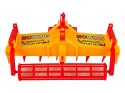Traktor z Kultywatorem Napęd Frykcyjny Czerwony LEAN Toys