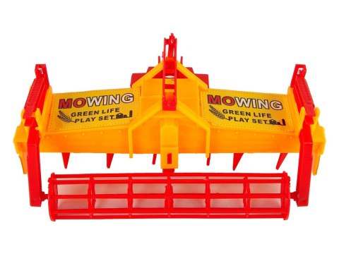 Traktor z Kultywatorem Napęd Frykcyjny Czerwony LEAN Toys Traktor z Kultywatorem Napęd Frykcyjny Czerwony LEAN Toys