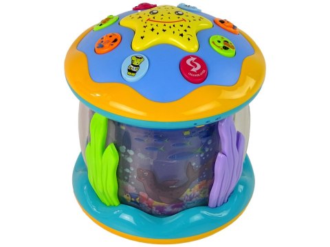 Wielofunkcyjny Projektor Gwiazd Lampka Nocna Ocean Podwodny Świat LEAN Toys Wielofunkcyjny Projektor Gwiazd Lampka Nocna Ocean Podwodny Świat LEAN Toys