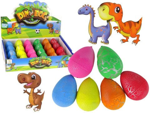 Wykluwające się Magiczne Jajko Dinozaura Rosnące 6 cm Kolory LEAN TOYS Wykluwające się Magiczne Jajko Dinozaura Rosnące 6 cm Kolory LEAN TOYS