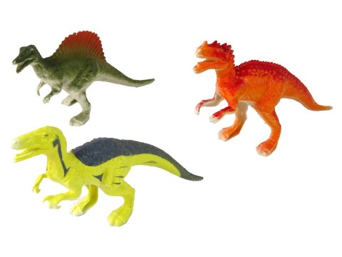 Zestaw Figurek Dinozaurów 9 sztuk Kolorowe LEAN Toys Zestaw Figurek Dinozaurów 9 sztuk Kolorowe LEAN Toys