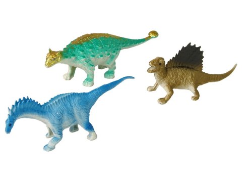 Zestaw Figurek Dinozaurów 9 sztuk Kolorowe LEAN Toys Zestaw Figurek Dinozaurów 9 sztuk Kolorowe LEAN Toys