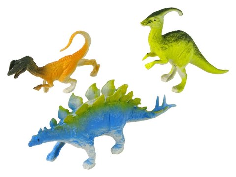 Zestaw Figurek Dinozaurów 9 sztuk Kolorowe LEAN Toys Zestaw Figurek Dinozaurów 9 sztuk Kolorowe LEAN Toys