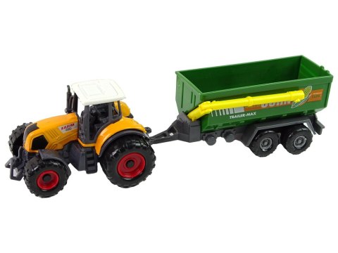 Zestaw Maszyn Rolniczych Traktory z Przyczepami i Kombajn LEAN Toys Zestaw Maszyn Rolniczych Traktory z Przyczepami i Kombajn LEAN Toys