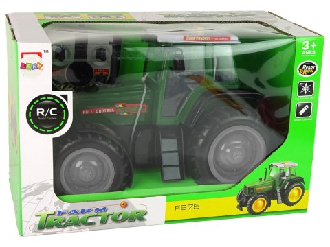 Zielono-Czarny Traktor R/C Zdalnie Sterowany 38 cm LEAN Toys Zielono-Czarny Traktor R/C Zdalnie Sterowany 38 cm LEAN Toys