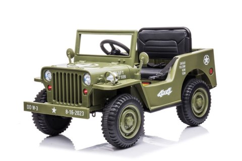 Auto Na Akumulator JH-103 Oliwkowa Zieleń 4x4 LEAN CARS Auto Na Akumulator JH-103 Oliwkowa Zieleń 4x4 LEAN CARS