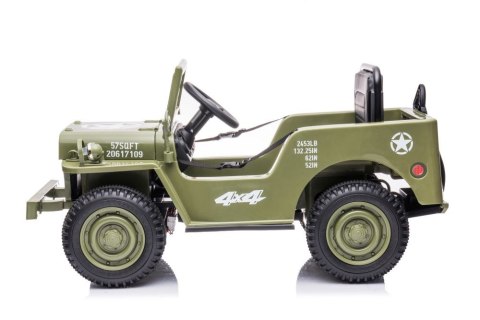 Auto Na Akumulator JH-103 Oliwkowa Zieleń 4x4 LEAN CARS Auto Na Akumulator JH-103 Oliwkowa Zieleń 4x4 LEAN CARS