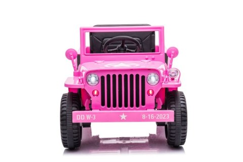 Auto Na Akumulator JH-103 Różowe 4x4 LEAN CARS Auto Na Akumulator JH-103 Różowe 4x4 LEAN CARS