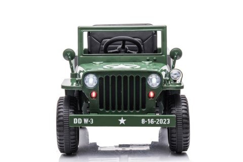 Auto Na Akumulator JH-103 Wojskowa Zieleń 4x4 LEAN CARS Auto Na Akumulator JH-103 Wojskowa Zieleń 4x4 LEAN CARS